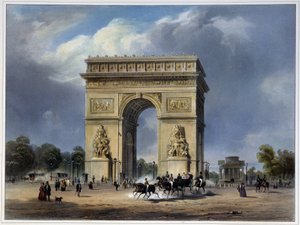 Arco do Triunfo - por Arnout de Louis Jules Arnout