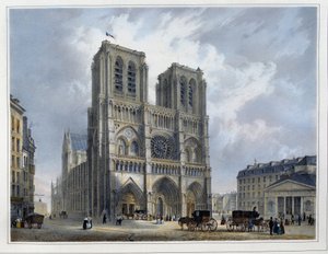 A corte de Notre-Dame - por Arnout de Louis Jules Arnout
