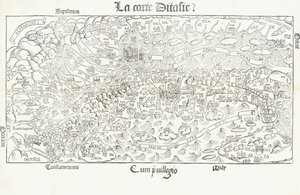 O Mapa da Itália, c.1830