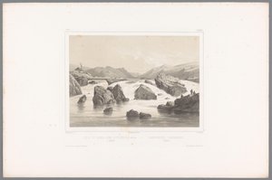 Pescadores de salmão no rio Kassa em Halland
Pêche du saumon dans la rivière de Kassa à Halland / Laxefiskeriet i Kassaelven, Halland (título sobre o objecto)
Faces na Escandinávia (título da série)
Vues du Nord. Suède (título da série) de Louis Julien Jacottet