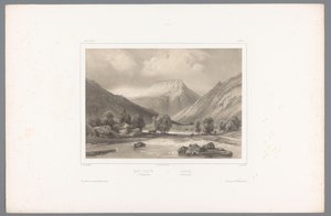 Vista da Gaustatoppen em Telemark
Mont-Gousta à Tellemarken / Gousta. Tellemarken (título sobre o objecto)
Vistas da Escandinávia (título da série)
Vues du Nord. Norvège (título da série)