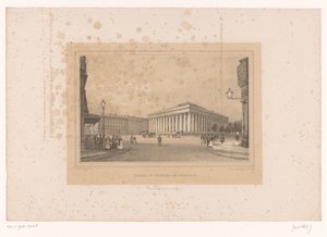 Vista do edifício da Bolsa de Valores em Paris
Bourse et Tribunal de Commerce (título sobre o objecto)
Faces em Paris e arredores (título da série)
Paris (título da série sobre o objecto)