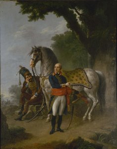 Retrato do general Joseph Marie Servan de Gerbey 1741-1808, c. 1800. de Louis Lafitte