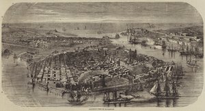 Vista Birdseye de Havannah de Louis Le Breton