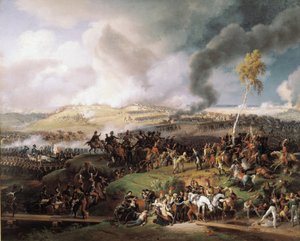 Batalha de Moskova (também Batalha de Borodino) (7 de Setembro de 1812) (óleo sobre tela