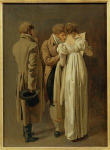 Os entusiastas das gravuras ... de Louis Leopold Boilly