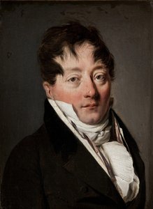 Retrato de Alexandre Balthazar Laurent Grimod de Reynière 1758-1837 de Louis Leopold Boilly