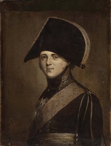 Retrato do imperador Alexandre I 1777-1825, c. 1815. de Louis Leopold Boilly