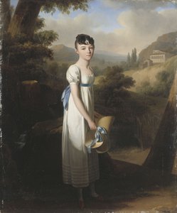 Retrato de Mademoiselle Athénaïs dAlbenas de Louis Leopold Boilly