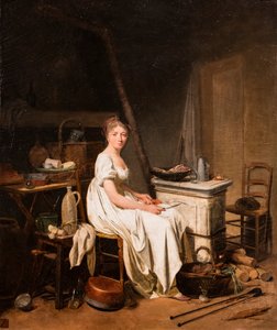 O Cozinheiro, ca. 1789-1799 (óleo sobre tela) de Louis Leopold Boilly