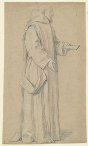 Monge em pé (recto) de Louis Licherie de Beurie
