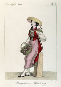 Traje Feminino Hamburgo de Louis Marie (after) Lante