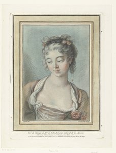 Busto de uma jovem mulher
Première tête de Louis Marin Bonnet