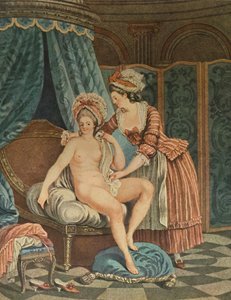 Le Bain, O Banho, c1765-1790, 1913 de Louis Marin Bonnet