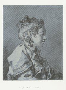 Retrato de uma camareira finlandesa
Tête de femme de chambre Finoise de Louis Marin Bonnet