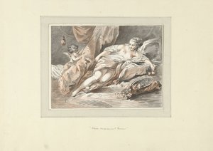 Vénus é surpreendido por Cupido
Vénus surprise par l