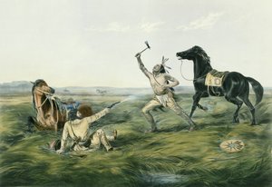 O Último Tiro, pub. por Currier  Ives