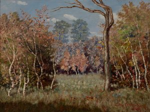 Autumn Landscape, 1889. de Louis Michel Eilshemius