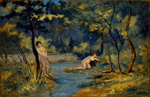 Ninfas de Pé e Reclinadas, 1908.