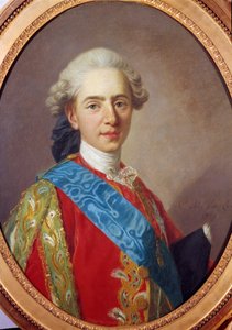 Retrato de Luís XVI, Rei de França, então Duque de Berry (1754-1793) Pintura de Luís Michel van Loo (1707-1771) 1769 Sol. 0,64 x 0,49 m