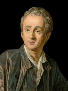 Retrato do escritor e filósofo francês Denis Diderot (1713-1784) gravado por Michel Van Loo