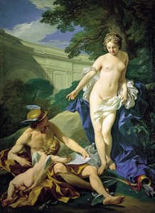 Vénus, Mercúrio e Amor de Louis Michel van Loo