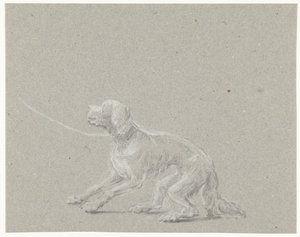 Cão na coleira de Louis Moritz