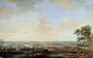 Guerra da Sucessão Austríaca (1741-1748): "Batalha de Melle ganha pelo Visconde de Chayla, 9 de julho