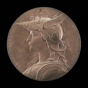 Centenário do Banco da França, 1800-1900 [anverso], 1900.