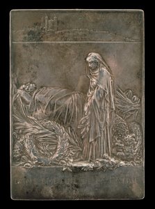France Mourning the President of the Republic [reverso], 1894.