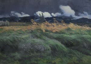 Paisagem de Louis Patru (signed by artist)