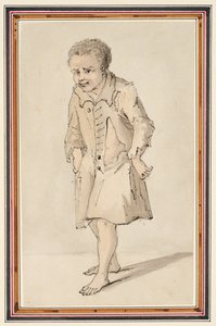Little Cazey, c.1747 (lápis, caneta e tinta e aguarela sobre papel)