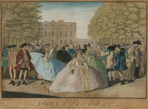Gosto de moda, 1745