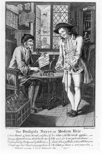 A enfermeira do prodígio ou o herdeiro moderno, bar. 1750