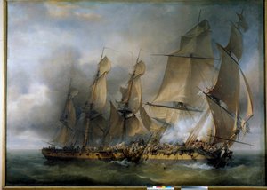 Batalha entre a fragata francesa La Bayonnaise e a fragata inglesa L