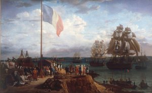 Napoleão I e a imperatriz Marie-Louise de Louis Philippe Crepin