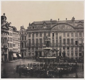 Sem título (Construção de Fonte Comemorativa) de Louis Pierre Theophile Dubois de Nehaut