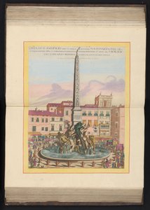 Vierstromenfontein te Roma
Obelisco Panfilio, erigido pelo santo N. S. Innocentio X (...) (título sobre o objecto) de Louis Rouhier
