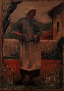 A Mulher do Agricultor em Tamancos de Louis Roy