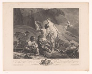 Vênus em Vulcanus Les Forges de Vulcain (título no objeto) de Louis Simon Lempereur
