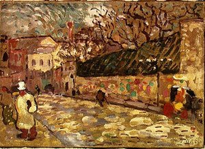 Homem de muletas de Louis Valtat