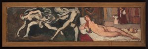 Estudos sobre A Vénus de Urbino de Ticiano e A Corrida de Atalanta de Guido Reni, realizados durante a exposição "Arte Italiana" no Petit Palais. de Louis Valtat