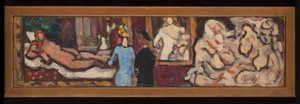 Estudos sobre a Vénus de Urbino de Ticiano e sobre a flora, realizados durante a exposição "Arte Italiana" no Petit Palais. de Louis Valtat