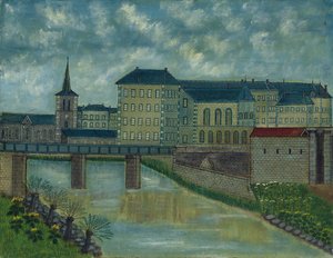 Instituição Saint Marie, Belfort (óleo sobre tela)