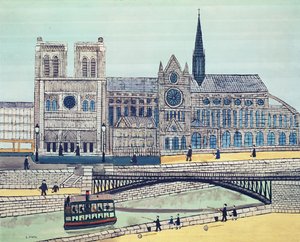 Notre-Dame (lado sul), c.1933