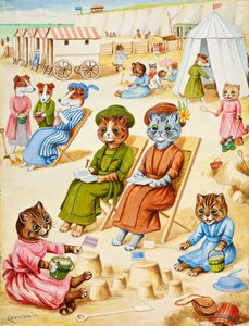 Tempo de férias de Louis Wain
