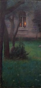 O hall de entrada de Louis Welden Hawkins