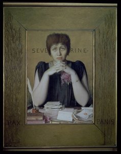 Retrato de Severine (Caroline Remy) (1855-1929)