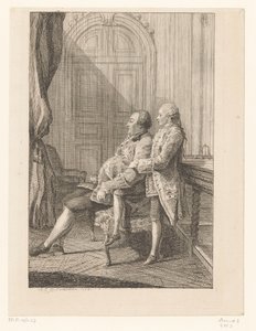 Retrato de Luís Filipe I de Orleães e seu filho Luís Filipe II de Orleães