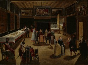 Festa Noturna de Louis de Caullery (manner of)